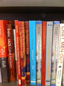 Happy to be seeing books about Filipinos/Philippines in a Singapore bookstore